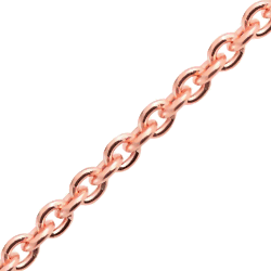 Rosegold Kette Rolo