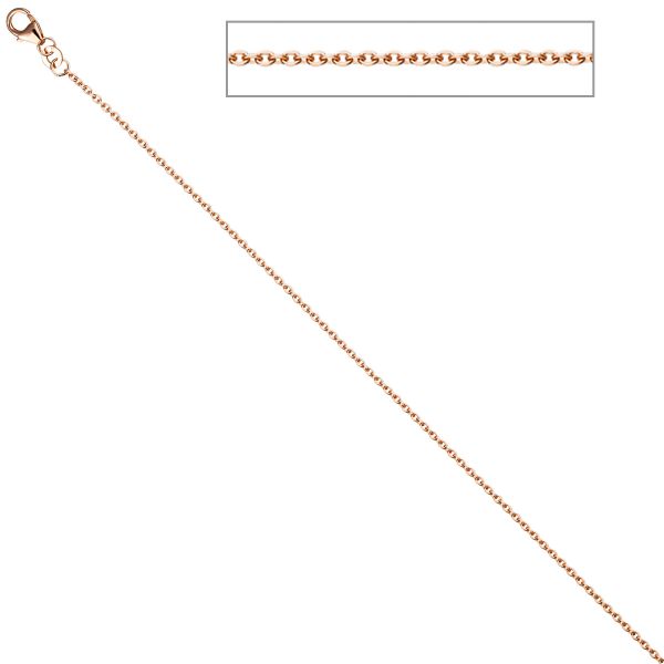 Ankerkette 333 Gold Rotgold 1,4mm 45cm