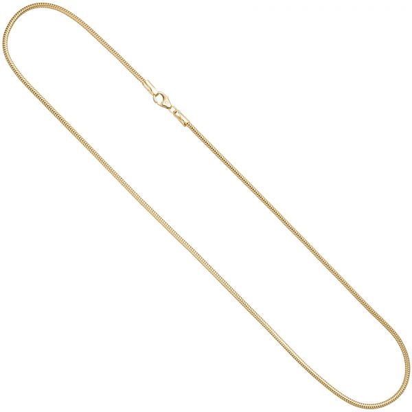 Schlangenkette aus 333 Gold 2,4mm 45cm