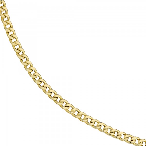 Collier Panzerkette 333 Gold 5,3mm 50cm