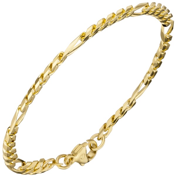 Figaroarmband 585 Gold 21cm