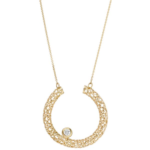 Collier 750 Gold Diamant 45cm