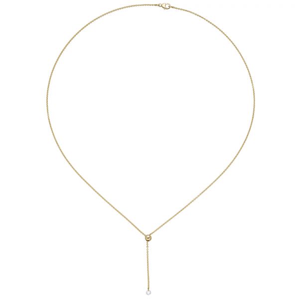 Collier 750 Gold Diamant 45cm