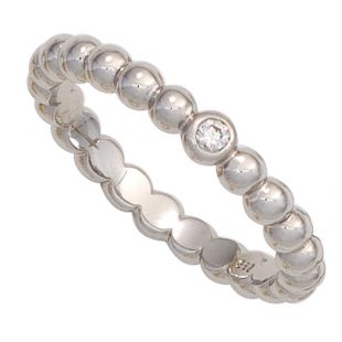 Damenring Kugel 585 Gold Diamant  Damenring Kugel 585 Gold Diamant