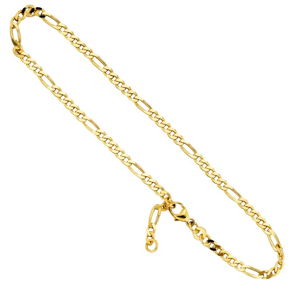 Fußkettchen Fußkette 333 Gold 25cm