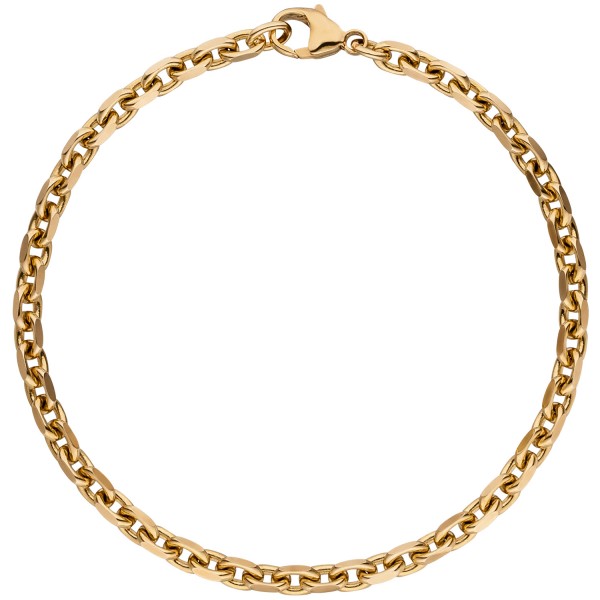 Ankerarmband 585 Gold Rotgold 19cm