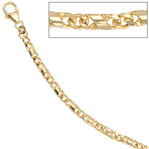 Armband 333 Gold massiv 19cm