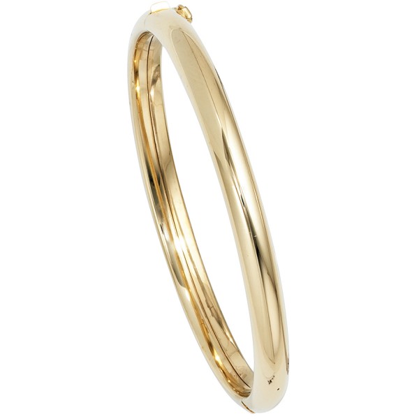 Armreif oval 585 Gold Kastenschloss