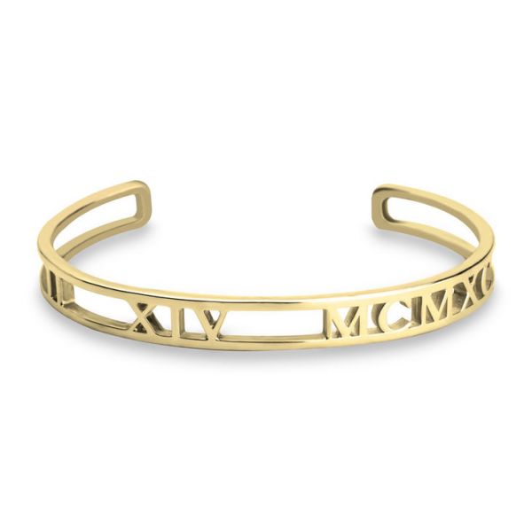 Roman Numeral Bangle