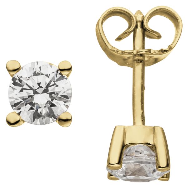 Ohrstecker 585 Gold Diamanten 1,00 ct.