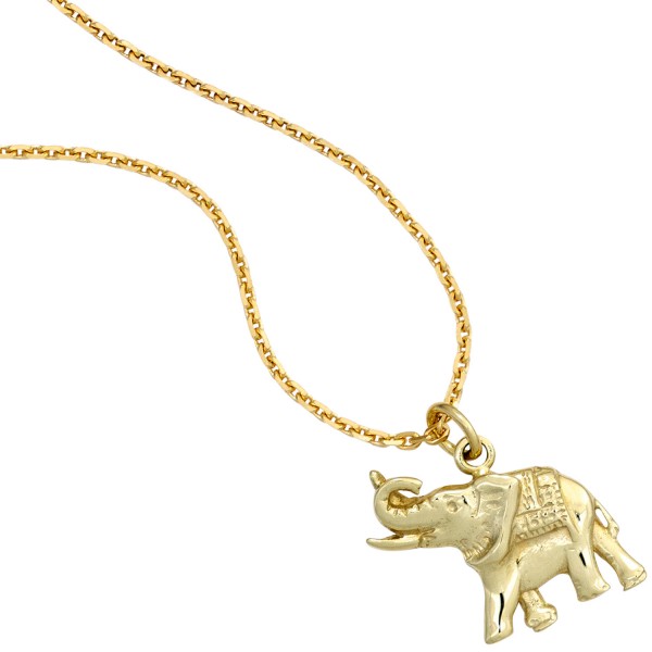 Anhänger Elefant 585 Gold