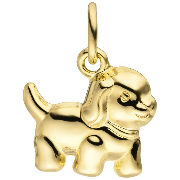 Hundeanhänger Hund 333 Gold