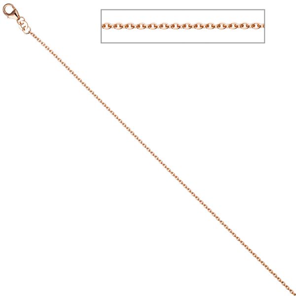 Ankerkette 333 Gold Rotgold 1,4mm 42cm